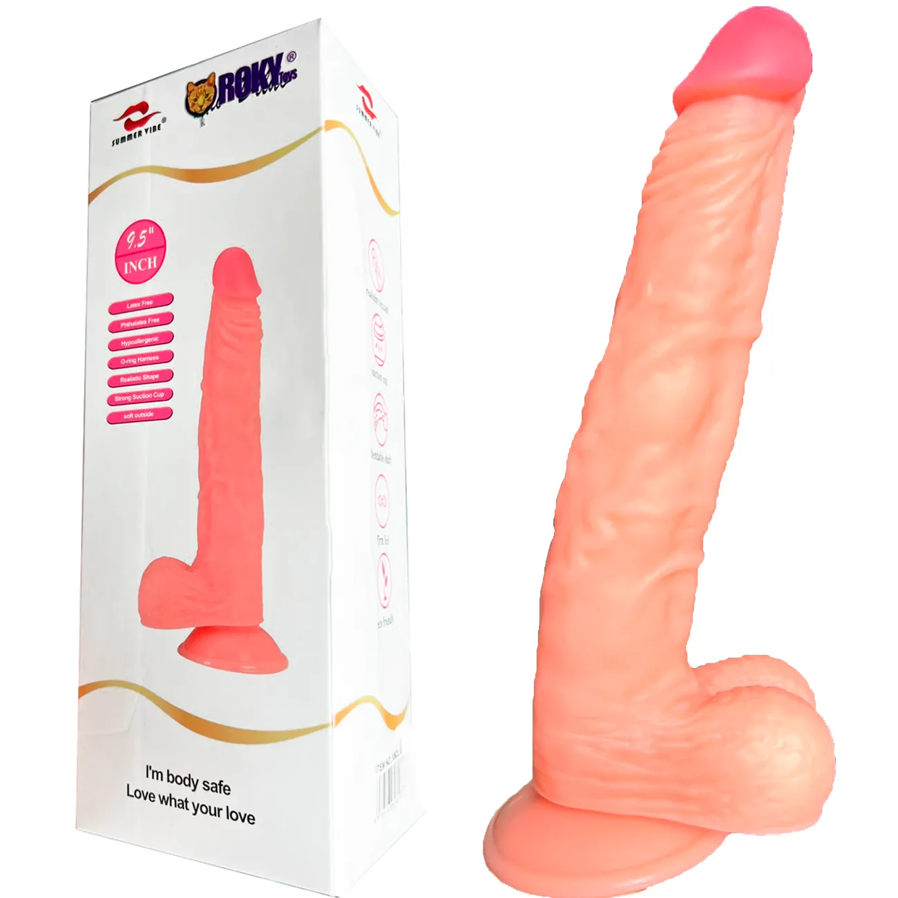 1754366451603_1754366437849_1754366436278.webp Dildo Anal 26cm Grande Vaginal Consolador Chupa Ventosa - Imagen 1