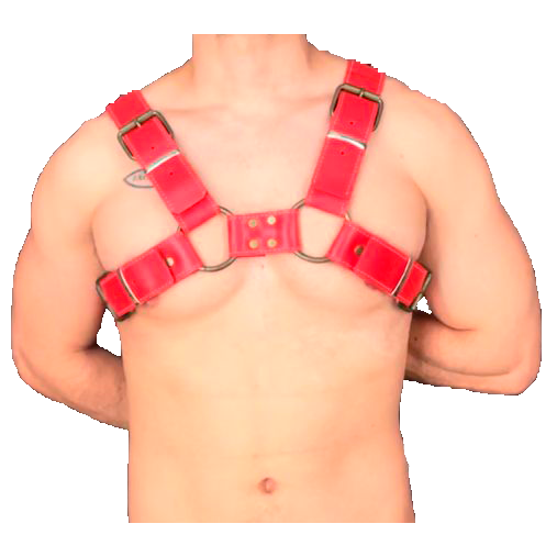 Arnes-nuevo-rojo-3b-1.png Arnés Sado Cuero Wembley - Imagen 1