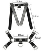 Arnés Sado Cuero - Imagen 3