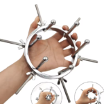 Expansor Anal BDSM Dilatador Fisting Acero