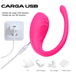 Huevo Vibrador a Distancia Bluetooth Manejo Smartphone - Imagen 3