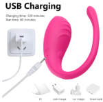 Huevo Vibrador a Distancia Bluetooth Manejo Smartphone - Imagen 8