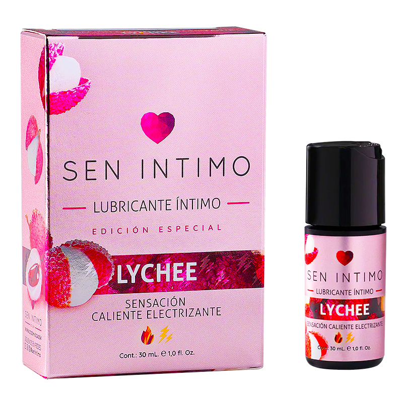 Lubricante-sen-intimo-lychee.png Lubricante Lychee Caliente Saborizado Sen Intimo - Imagen 1