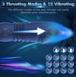 Vibrador de Próstata Charls Estimulador Anal Masculino - Imagen 10