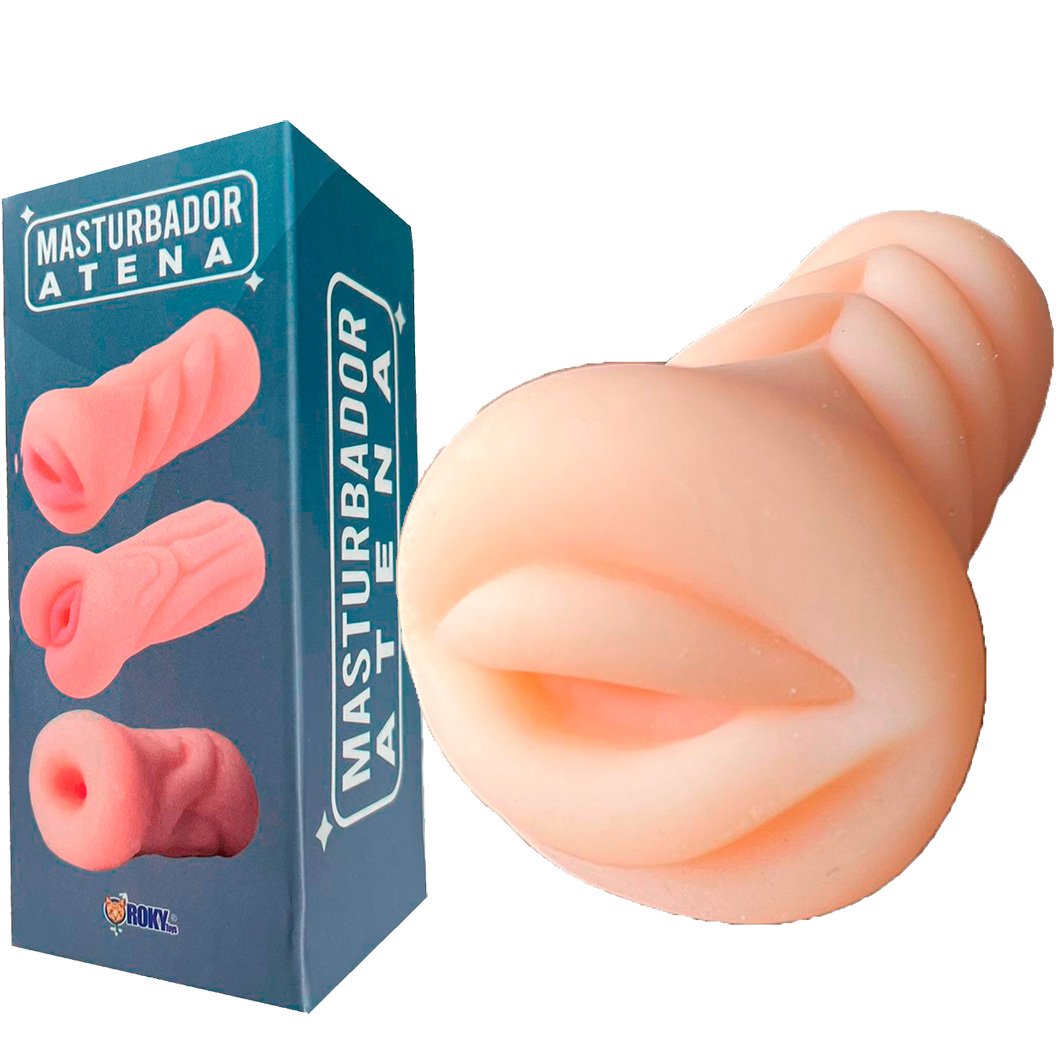 Masturbador-Vagina-Atena-6.jpg Boca Masturbador Masculino Realista Atena - Imagen 1