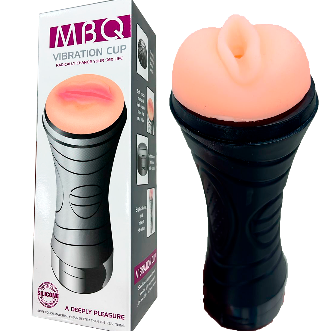 Masturbador-Vibrador-MBQ-5.png Taza 26cm Vagina Masturbadora - Imagen 1