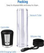 Bomba Alarga Pene Penis Pump Power Up Electric Automática - Imagen 5