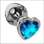 Plug Corazón Acero Inoxidable