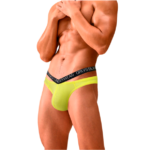 Tanga Masculina Orlvs Yellow - Imagen 2