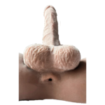 Torso Realista Masculino Brown Pene 21cm - Imagen 5