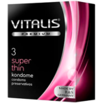 Condones Vitalis Super Thin x 3