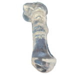 Dildo Caballo 25cm Transparente Zoofilia