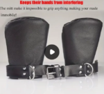 Guantes Therian De Cuero Puppy Play - Imagen 2