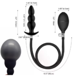 Bomba Inflable Dilatador Anal BDSM - Imagen 4