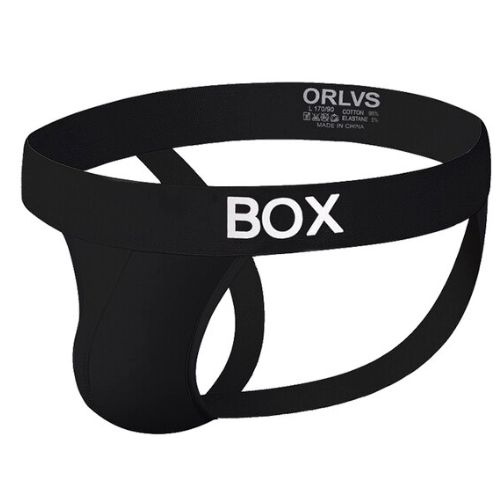 suspensorio-BOX-jockstrap-negro-1.png Jockstrap Box Underwear Black - Imagen 1